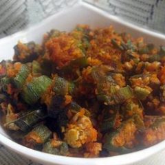 Spicy Okra with Coconut