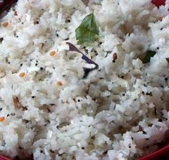 Toasted Coconut Rice