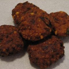 Chana Dal Patties with Cabbage