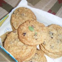 Chocolate Chip (Carob Chip or White Chocolate Chip) Whole Wheat Cookies