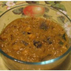 South Indian Style Eggplant Curry