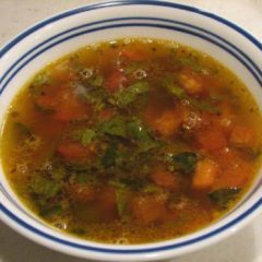 South Indian Toor Dal & Tomato Soup