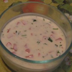 Tomato Yogurt Salad