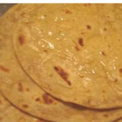 Griddle Baked Wheat Flour Flatbreads Chapatis