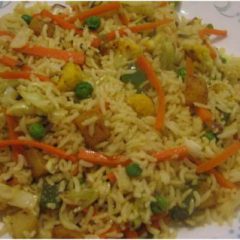 Rice with Mixed Vegetables