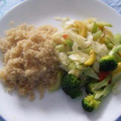 Quinoa and Stir Fried Vegetables