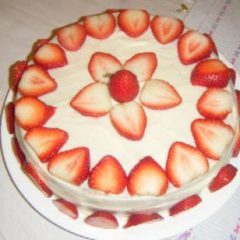 Strawberry cake