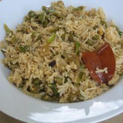 Cauliflower and Peas Pulav