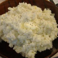 Creamed Potatoes with Lemon pepper