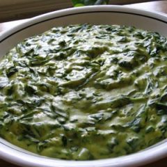 Spiced Creamed Spinach