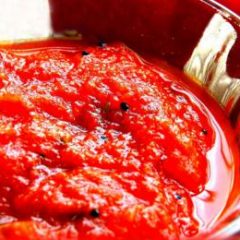 Simple Tomato chutney