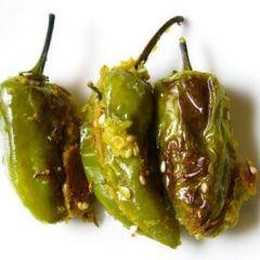 Deep Fried Stuffed Hot Green Chilies