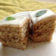 Basic Eggless Cake (Using Curd)