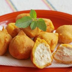 Spicy Yogurt Cheese Pakoras