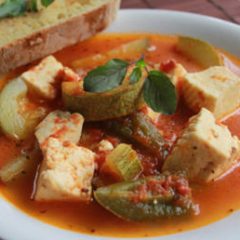 Easy Chunky Tomato Jalapeno Paneer Soup