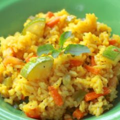 Simple Vegetable Fried Rice