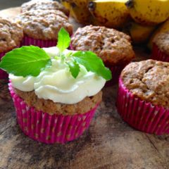 Easy Banana Bread Cupcakes