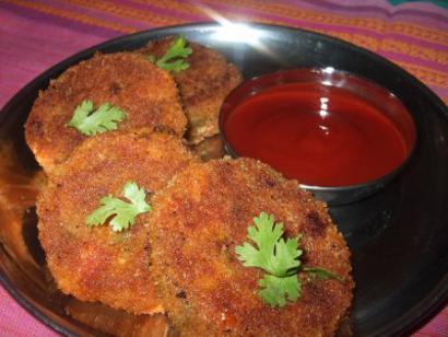 Vegetable cutlet