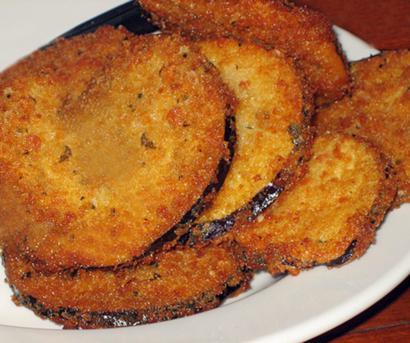 Crispy Deep-fried Eggplant Slices