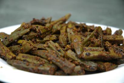 Pan Fried Okra