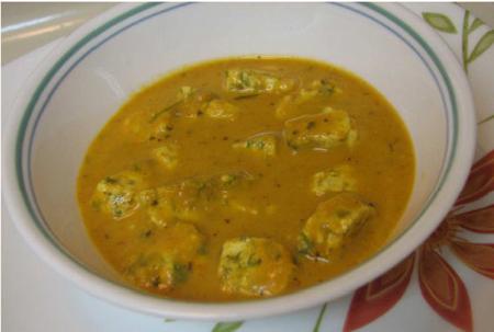 Herbed Paneer Gravy