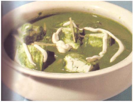 Palak paneer