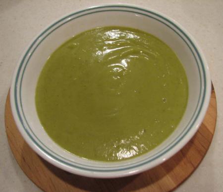 Pea and Broccoli Soup