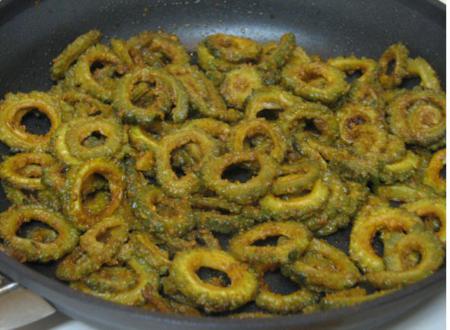 Seasoned Bitter Melon Karela Sabji