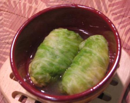 Stuffed Lettuce Soup