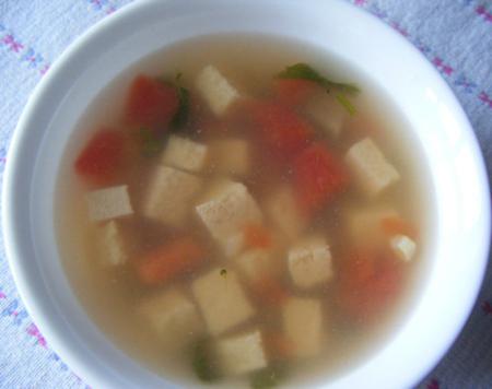 Tofu Tomato Soup