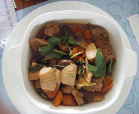 Tofu and Veggie Stew