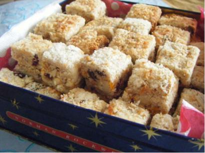 Fruit and Nut Cookie Bars