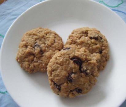 Oatmea lraisin cookies