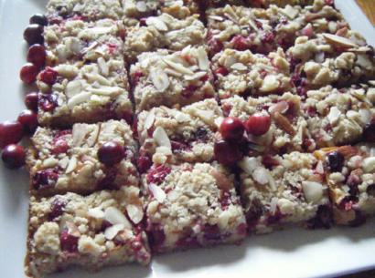 Out of this world Cranberry Bars