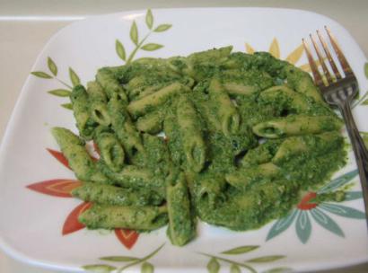 Pasta Spinach Pesto
