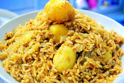 Small Potato Pulav