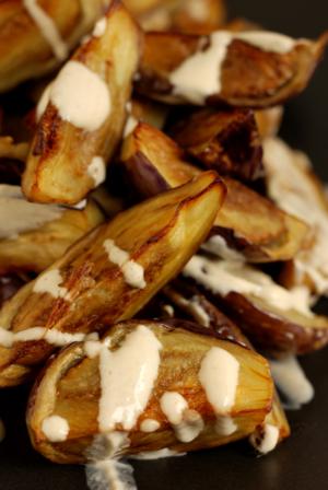 Butter Soft Eggplant Wedges