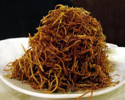 Deep-Fried Julienne Potatoes and Carrots