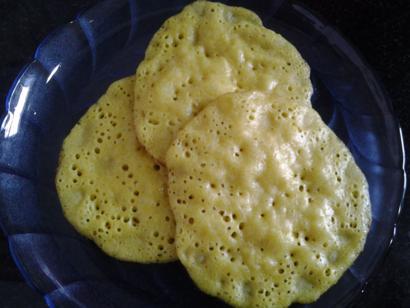 Surnali (Sweet Sponge Dosa)
