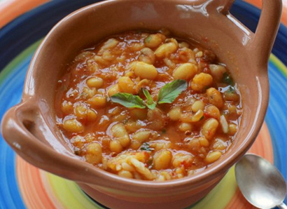 Smoked Chipotle Spiced White Beans and Rice