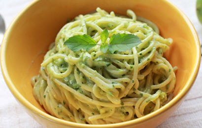 Creamy Tangy Avocado Pasta