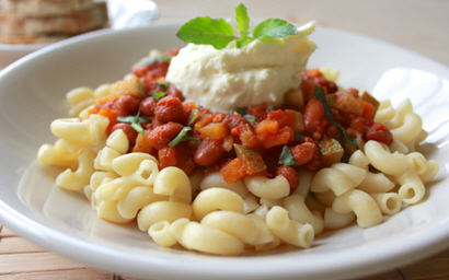 Veggie Beans and Macaroni