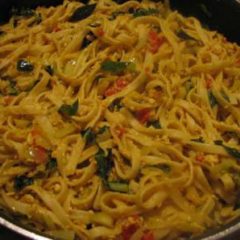 Malaysian style spicy noodles