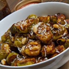 Sauteed Brussels Sprouts with Coconut