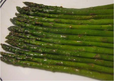 Stir fry asparagus