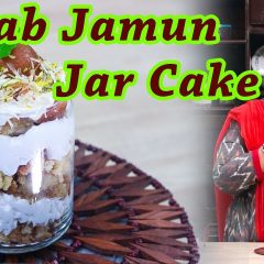 Gulab Jamun Jar Cake